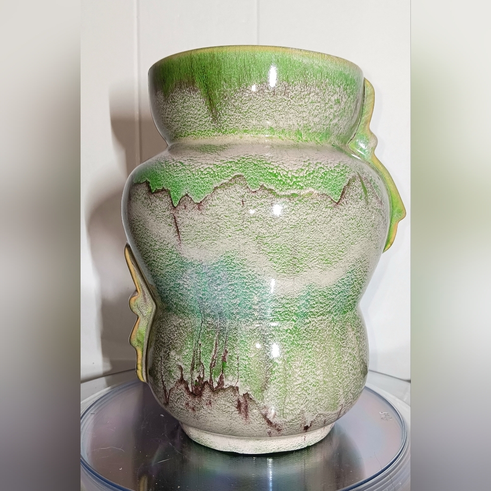 Weller Pottery Greenbriar Vase Late Art Nouveau 1930s